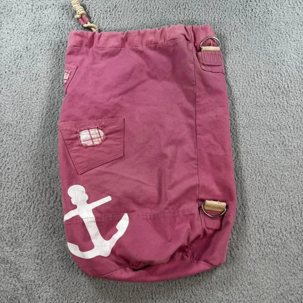 Victoria-s-secret Women's Pink and Red Bag